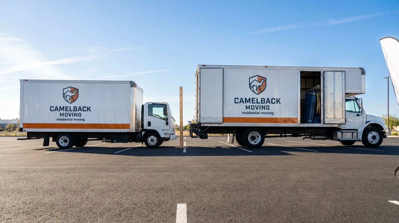 Moving truck size capacity guide in Pagosa Springs